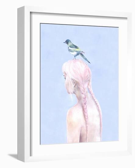 Never Learned to Fly-Agnes Cecile-Framed Art Print