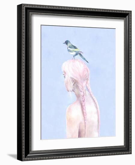 Never Learned to Fly-Agnes Cecile-Framed Art Print