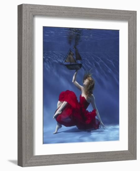 Never Let Go-Karen Jones-Framed Giclee Print