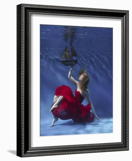 Never Let Go-Karen Jones-Framed Giclee Print