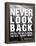 Never Look Back-Walter Bibikow-Framed Stretched Canvas