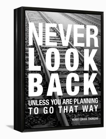 Never Look Back-Walter Bibikow-Framed Stretched Canvas