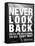 Never Look Back-Walter Bibikow-Framed Stretched Canvas