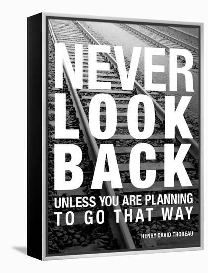 Never Look Back-Walter Bibikow-Framed Stretched Canvas