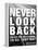 Never Look Back-Walter Bibikow-Framed Stretched Canvas