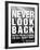 Never Look Back-Walter Bibikow-Framed Art Print
