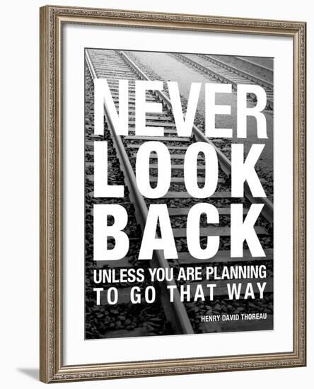 Never Look Back-Walter Bibikow-Framed Art Print