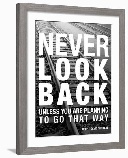 Never Look Back-Walter Bibikow-Framed Art Print