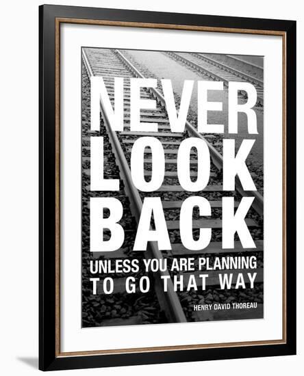 Never Look Back-Walter Bibikow-Framed Art Print