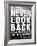 Never Look Back-Walter Bibikow-Framed Art Print