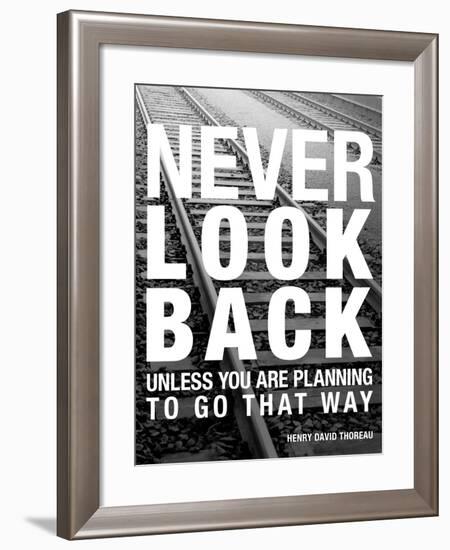 Never Look Back-Walter Bibikow-Framed Art Print