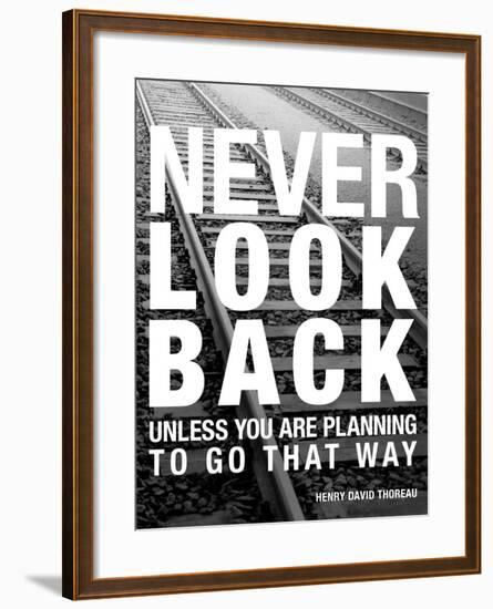 Never Look Back-Walter Bibikow-Framed Art Print