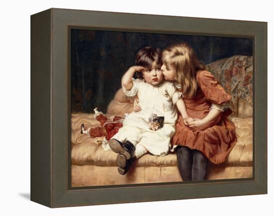 Never Mind!, 1884-Frederick Morgan-Framed Premier Image Canvas