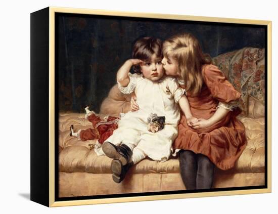 Never Mind!, 1884-Frederick Morgan-Framed Premier Image Canvas