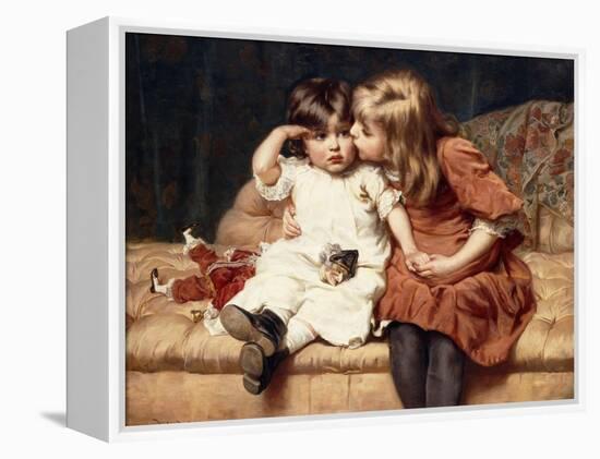 Never Mind!, 1884-Frederick Morgan-Framed Premier Image Canvas