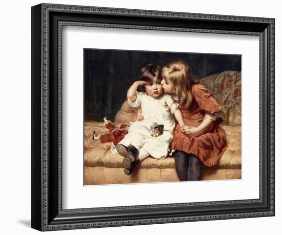 Never Mind!, 1884-Frederick Morgan-Framed Giclee Print