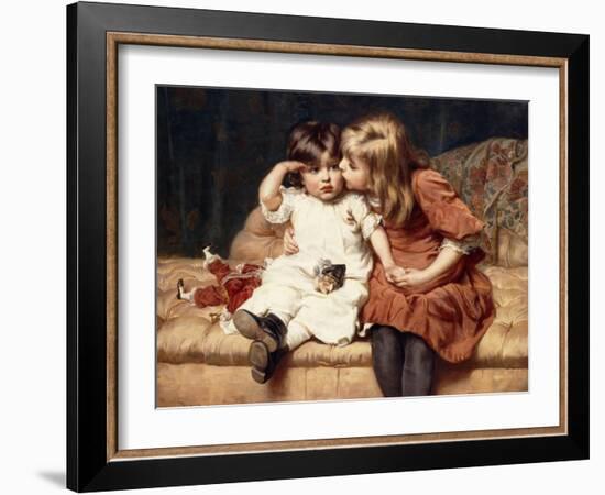 Never Mind!, 1884-Frederick Morgan-Framed Giclee Print