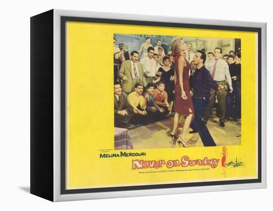 Never on Sunday, 1960-null-Framed Stretched Canvas