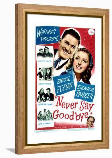 Never Say Goodbye - Movie Poster Reproduction-null-Framed Stretched Canvas