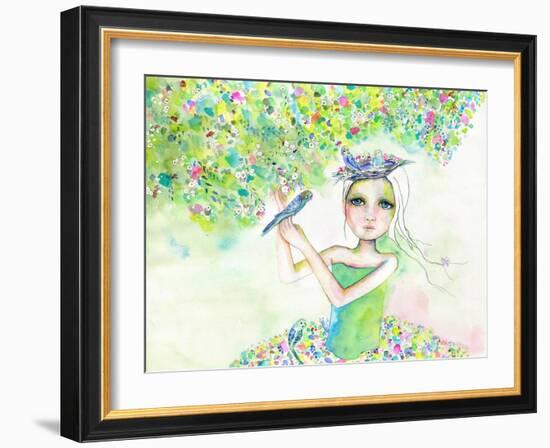 Never Silence the Songbird-Wyanne-Framed Giclee Print