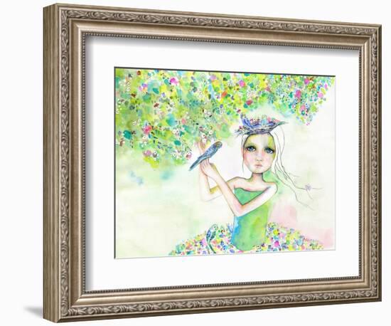 Never Silence the Songbird-Wyanne-Framed Giclee Print