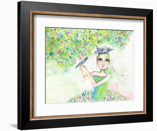 Never Silence the Songbird-Wyanne-Framed Giclee Print