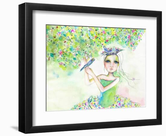 Never Silence the Songbird-Wyanne-Framed Giclee Print