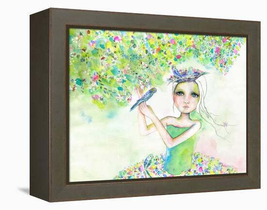 Never Silence the Songbird-Wyanne-Framed Premier Image Canvas