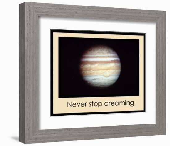 Never Stop Dreaming-null-Framed Giclee Print