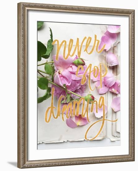 Never Stop Dreaming-Sarah Gardner-Framed Photo