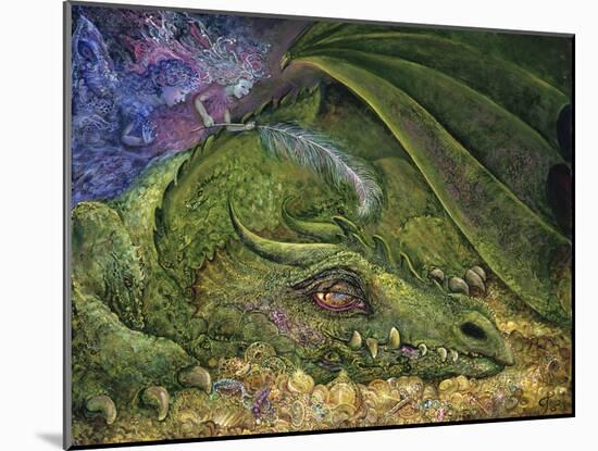 Never Tickle A Sleeping Dragon-Josephine Wall-Mounted Giclee Print
