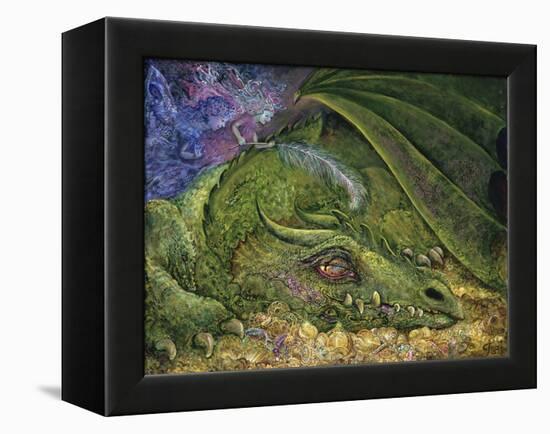 Never Tickle A Sleeping Dragon-Josephine Wall-Framed Premier Image Canvas