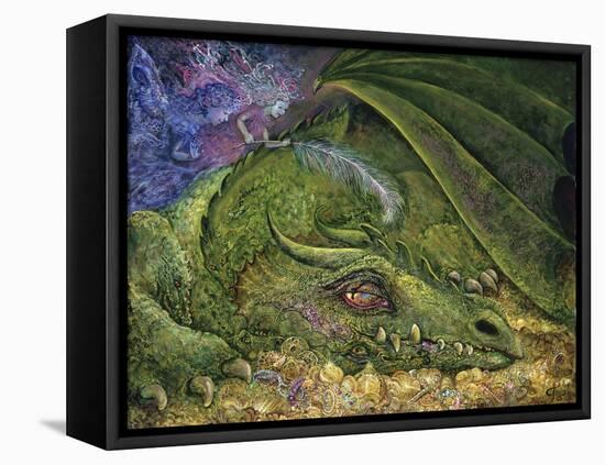 Never Tickle A Sleeping Dragon-Josephine Wall-Framed Premier Image Canvas