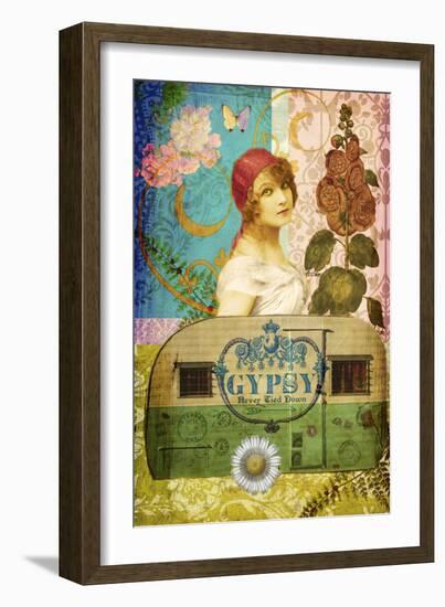 Never Tied Down-Sandy Lloyd-Framed Art Print