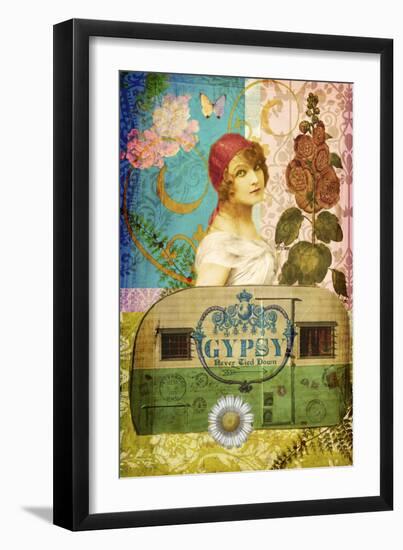 Never Tied Down-Sandy Lloyd-Framed Art Print