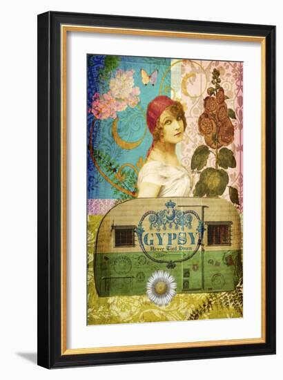 Never Tied Down-Sandy Lloyd-Framed Art Print