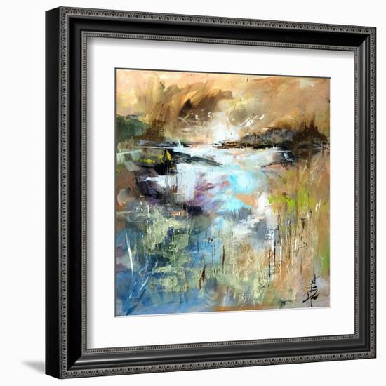 Nevern Lights V-Anne Farrall Doyle-Framed Art Print