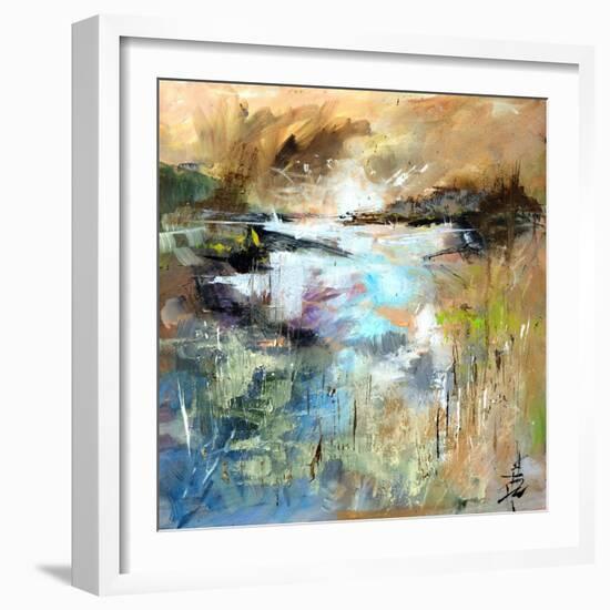 Nevern Lights V-Anne Farrall Doyle-Framed Art Print