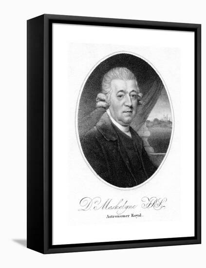 Nevil Maskelyne, English Astronomer, 1804-null-Framed Premier Image Canvas