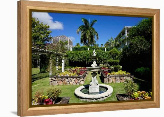 Nevis Botanical Garden, Nevis, St. Kitts and Nevis-Robert Harding-Framed Premier Image Canvas