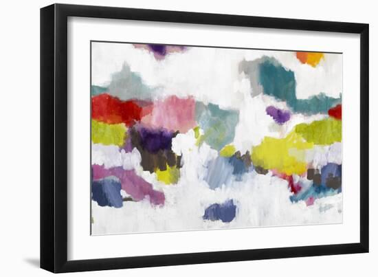 Nevis-Bluebellgray-Framed Art Print