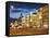 Nevsky Prospekt at Night, St. Petersurg, Russia, Europe-Vincenzo Lombardo-Framed Premier Image Canvas