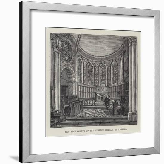 New Adornments of the English Church at Algiers-Frank Watkins-Framed Giclee Print