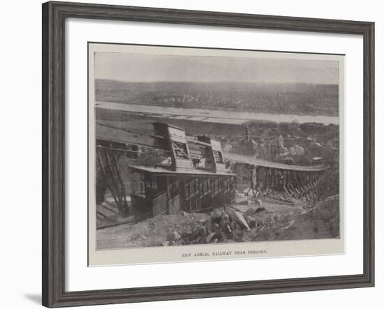 New Aerial Railway Near Dresden-null-Framed Giclee Print