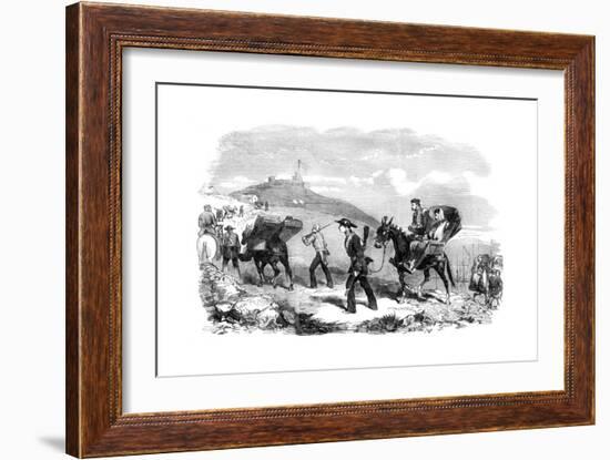 New Ambulance Transport Service, 1855-null-Framed Giclee Print