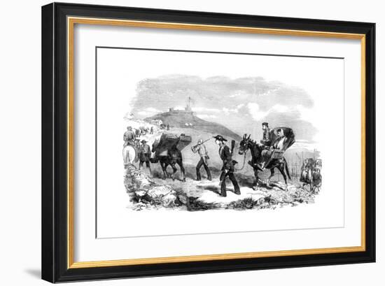 New Ambulance Transport Service, 1855-null-Framed Giclee Print