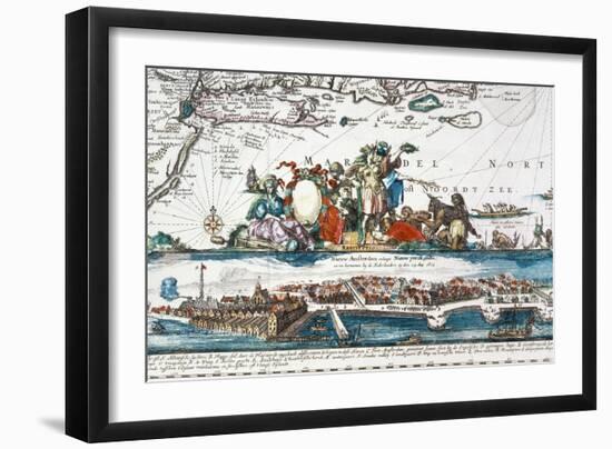 New Amsterdam, 1673-Hugo Allard-Framed Giclee Print