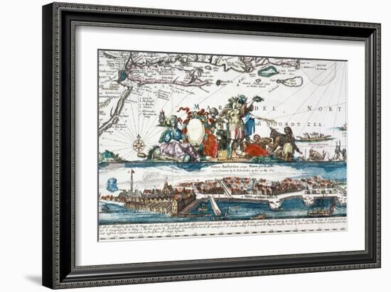 New Amsterdam, 1673-Hugo Allard-Framed Giclee Print