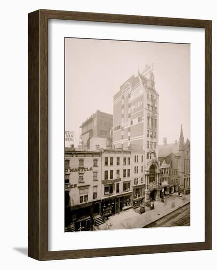 New Amsterdam Theatre, New York-null-Framed Photo