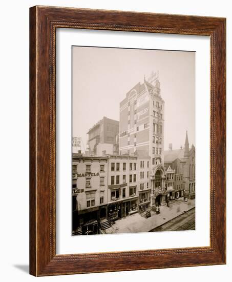 New Amsterdam Theatre, New York-null-Framed Photo